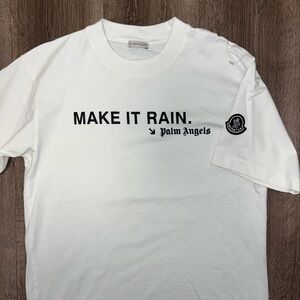 Tee shirt Moncler X Palm Angels authentic